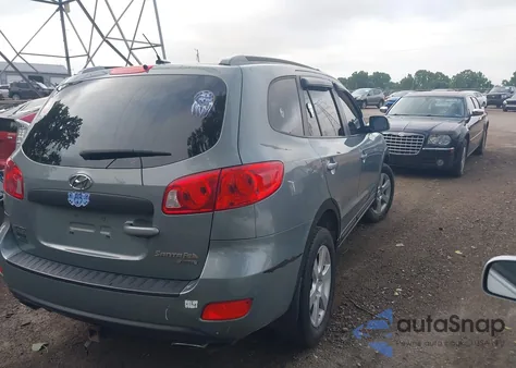 2008 Hyundai Santa Fe Limited/Se z USA, uszkodzony, nr VIN 5NMSH73EX8H141834